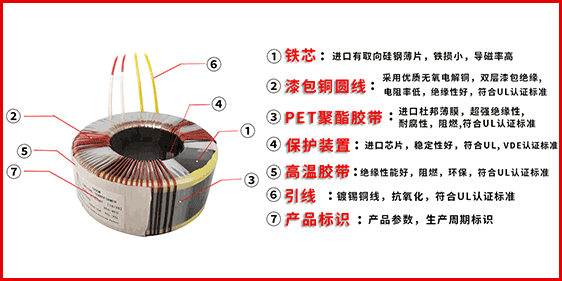 環(huán)形變壓器_R型變壓器生產(chǎn)廠家-惠州市君凌電子科技有限公司